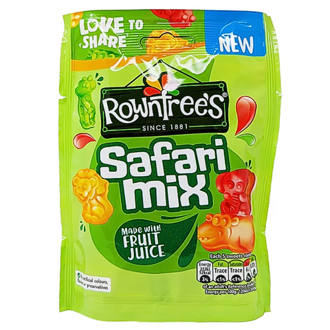 Rowntree's Safari Mix Pouch at The Candy Bar Toronto